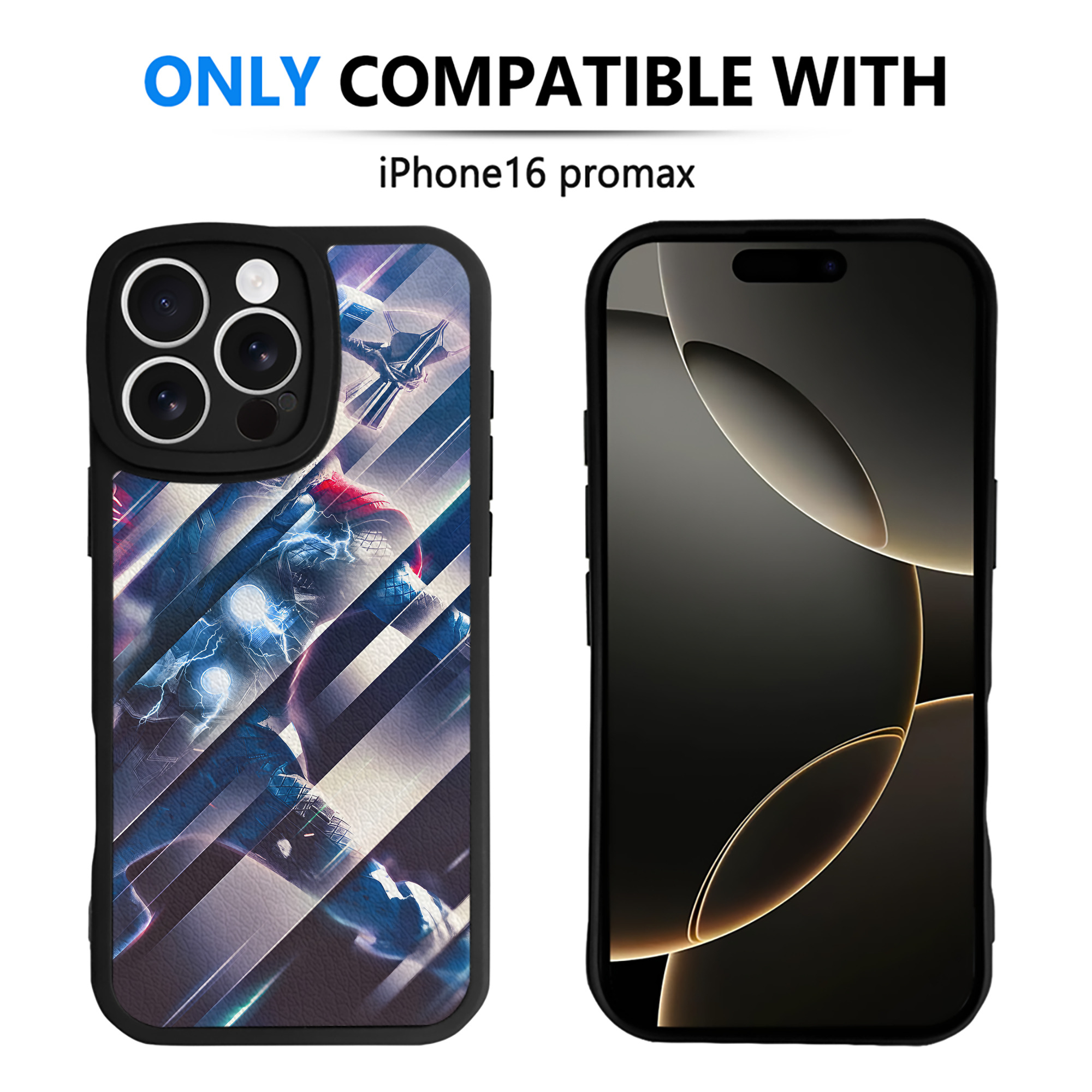 （画像用） アベンジャーズ The Avengers 【iPhone 16シリーズ対応】シリコンスマホケース（レザー調） 材質：シリコン